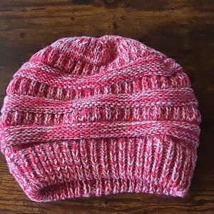 Cozy Red Knit Beanie